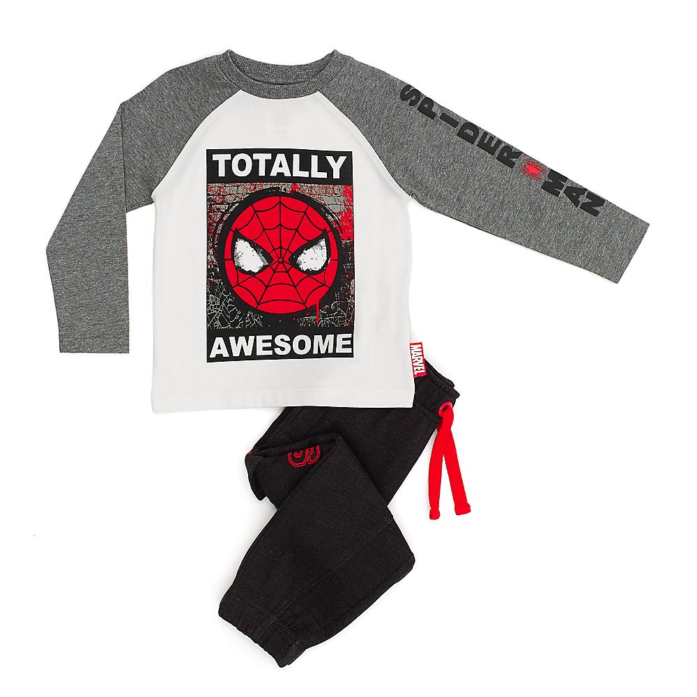 Los últimos estilos de Conjunto infantil camiseta y pantalón chándal Spider-Man - Los últimos estilos de Conjunto infantil camiseta y pantalón chándal Spider-Man-01-0