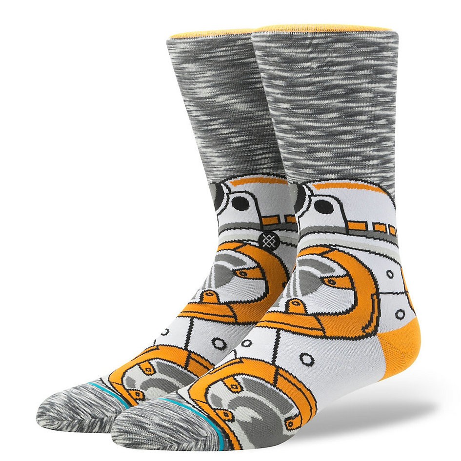 Descuento para Calcetines adultos Stance BB-8, Star Wars - Descuento para Calcetines adultos Stance BB-8, Star Wars-01-0
