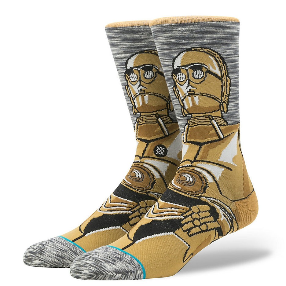 Comprar Calcetines adultos Stance C-3PO, Star Wars - Comprar Calcetines adultos Stance C-3PO, Star Wars-01-0