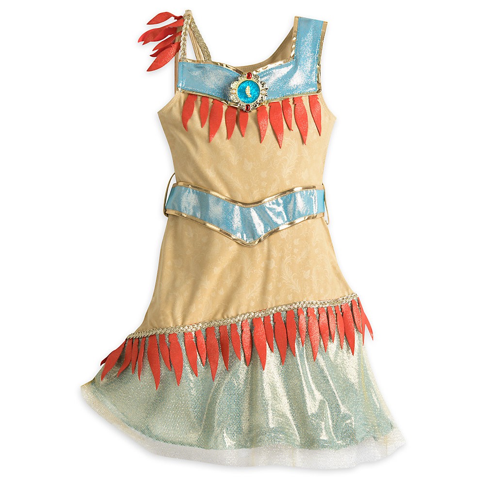 Materiales más finos Disfraz infantil de Pocahontas - Materiales más finos Disfraz infantil de Pocahontas-01-2
