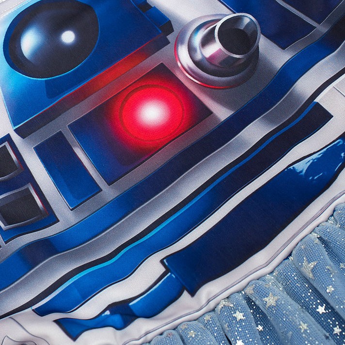 Garantía de calidad Vestido infantil con tutú de R2-D2 - Garantía de calidad Vestido infantil con tutú de R2-D2-01-1