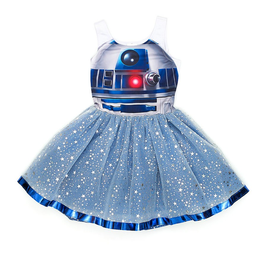 Garantía de calidad Vestido infantil con tutú de R2-D2 - Garantía de calidad Vestido infantil con tutú de R2-D2-01-0