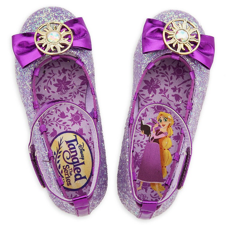 Tener descuentos Zapatos infantiles para disfraz de Rapunzel, de Enredados: la serie - Tener descuentos Zapatos infantiles para disfraz de Rapunzel, de Enredados: la serie-01-1