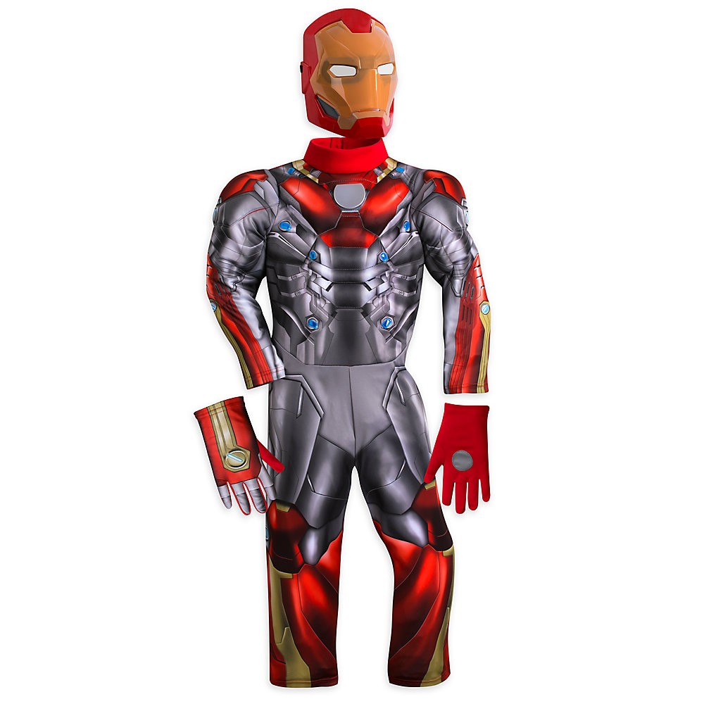 2018 Venta caliente Disfraz infantil con luz de Iron Man, Spider-Man: Homecoming - 2018 Venta caliente Disfraz infantil con luz de Iron Man, Spider-Man: Homecoming-01-2