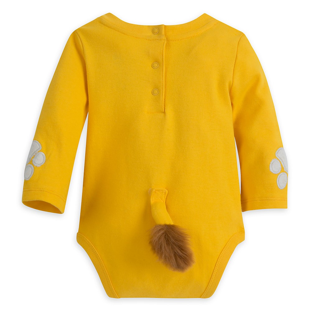 Modelo de tendencia Pelele-vestido de Simba para bebé - Modelo de tendencia Pelele-vestido de Simba para bebé-01-3