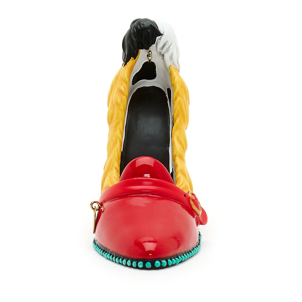 Mejor venta Zapato decorativo miniatura Disney Parks Cruella de Vil, 101 Dálmatas - Mejor venta Zapato decorativo miniatura Disney Parks Cruella de Vil, 101 Dálmatas-01-1