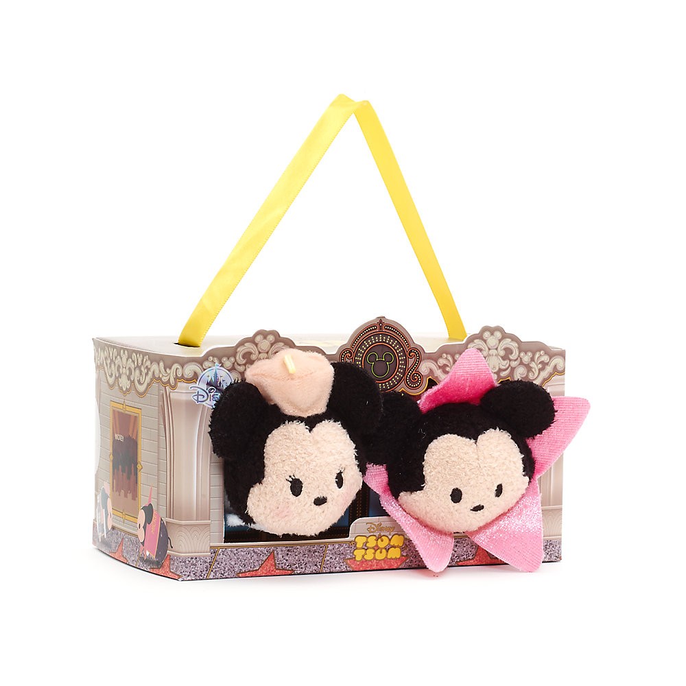 Diseño exclusivo Conjunto de mini peluches Tsum Tsum Los Ángeles Minnie y Mickey Mouse - Diseño exclusivo Conjunto de mini peluches Tsum Tsum Los Ángeles Minnie y Mickey Mouse-01-0