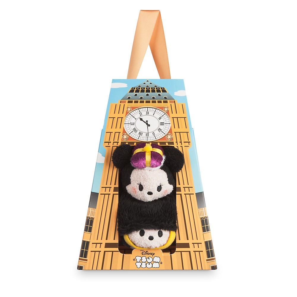 Diseño único Mini peluches Tsum Tsum Londres Minnie y Mickey Mouse - Diseño único Mini peluches Tsum Tsum Londres Minnie y Mickey Mouse-01-2