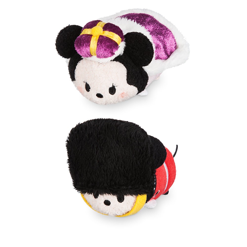 Diseño único Mini peluches Tsum Tsum Londres Minnie y Mickey Mouse - Diseño único Mini peluches Tsum Tsum Londres Minnie y Mickey Mouse-01-0