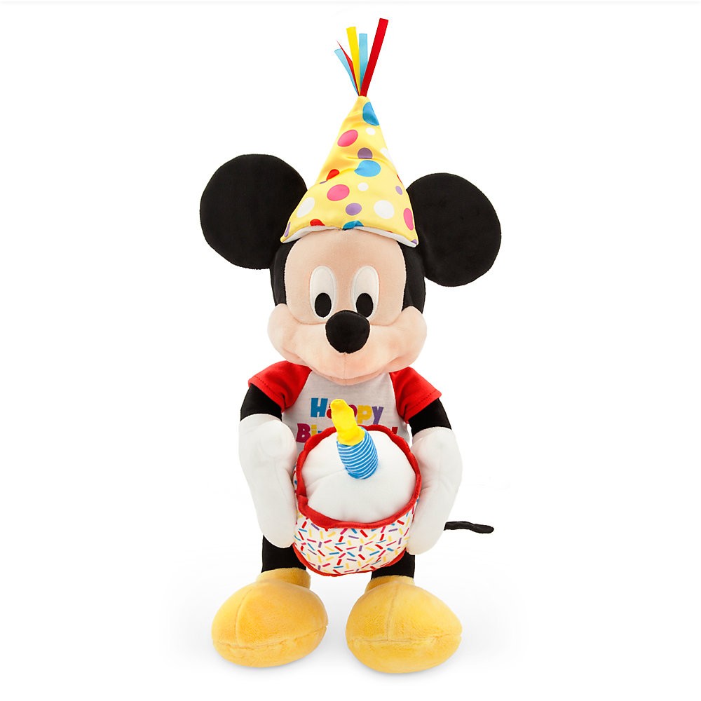 Venta de liquidación Peluche musical mediano de Mickey Mouse que emite la canción de cumpleaños feliz - Venta de liquidación Peluche musical mediano de Mickey Mouse que emite la canción de cumpleaños feliz-01-0