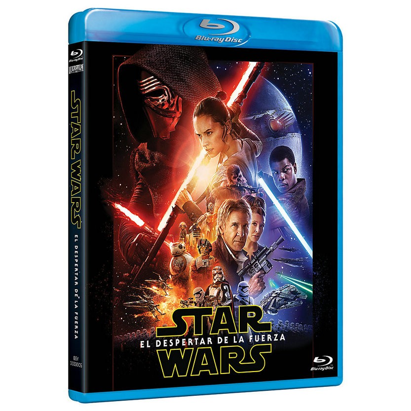 Con un genial descuento Star Wars: El despertar de la fuerza Blu-ray - Con un genial descuento Star Wars: El despertar de la fuerza Blu-ray-01-0