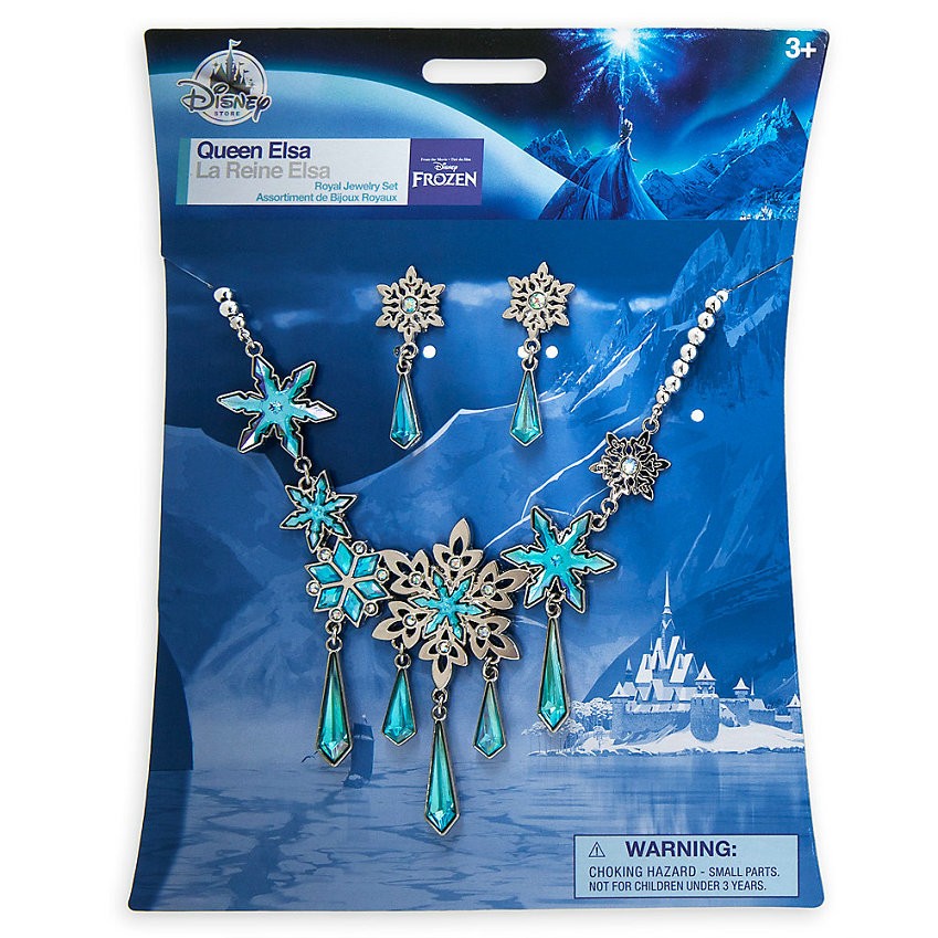 Estilo típico Set de joyería de Elsa, Frozen - Estilo típico Set de joyería de Elsa, Frozen-01-1
