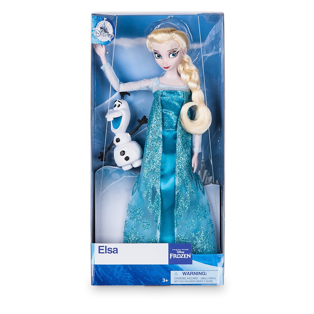 Materiales más finos Muñeca clásica de Elsa, Frozen - Materiales más finos Muñeca clásica de Elsa, Frozen-01-1