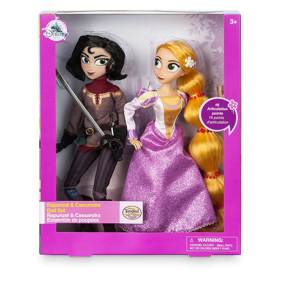 Descuentos increíbles Set de muñecos de Rapunzel y Cassandra, Enredados: la serie - Descuentos increíbles Set de muñecos de Rapunzel y Cassandra, Enredados: la serie-01-1