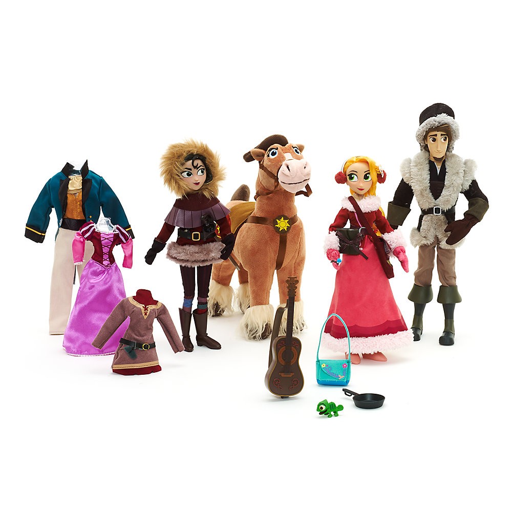 Mejor calidad Set de muñecos exclusivos de Enredados: la serie - Mejor calidad Set de muñecos exclusivos de Enredados: la serie-01-0