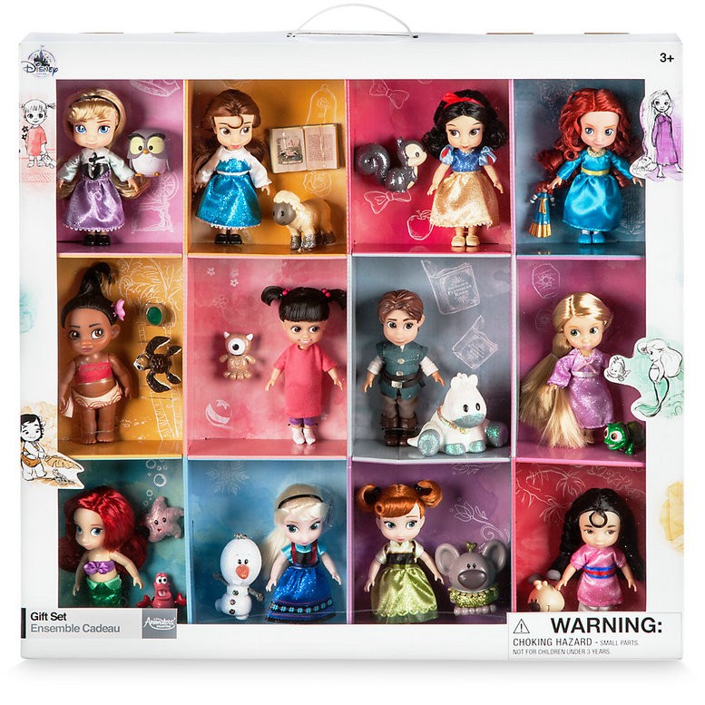 Mayor reducción de precio Set 12 muñecas princesa, colección Disney Animators - Mayor reducción de precio Set 12 muñecas princesa, colección Disney Animators-01-1