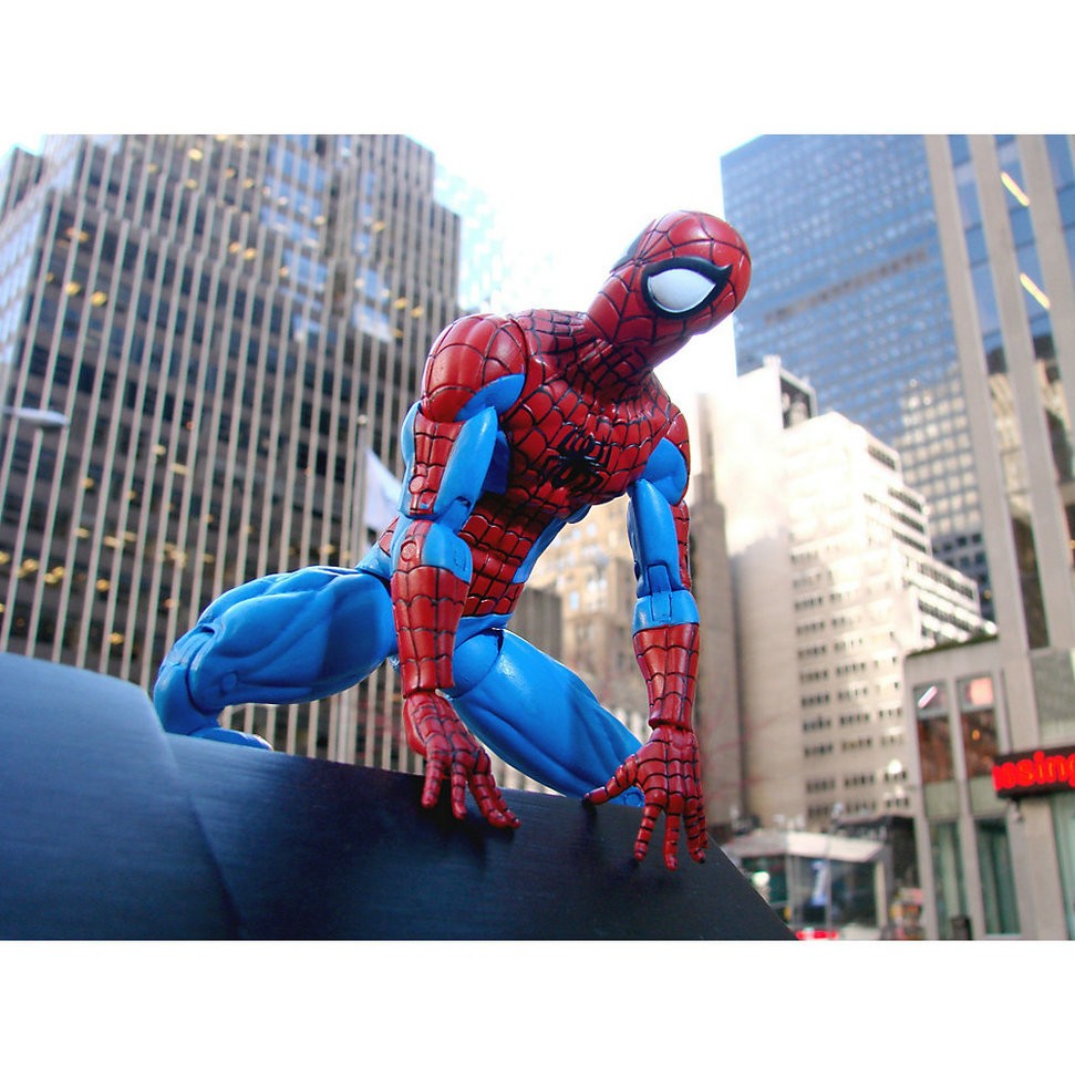Salida de fábrica Muñeco de acción el espectacular Spider-Man - Salida de fábrica Muñeco de acción el espectacular Spider-Man-01-1