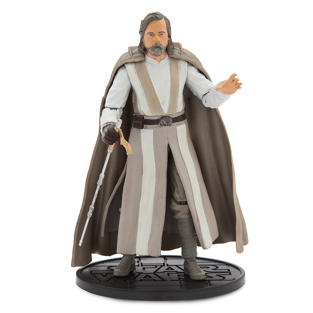 Estilo típico Figura a escala Luke Skywalker serie Élite, Star Wars: Los últimos Jedi - Estilo típico Figura a escala Luke Skywalker serie Élite, Star Wars: Los últimos Jedi-01-0