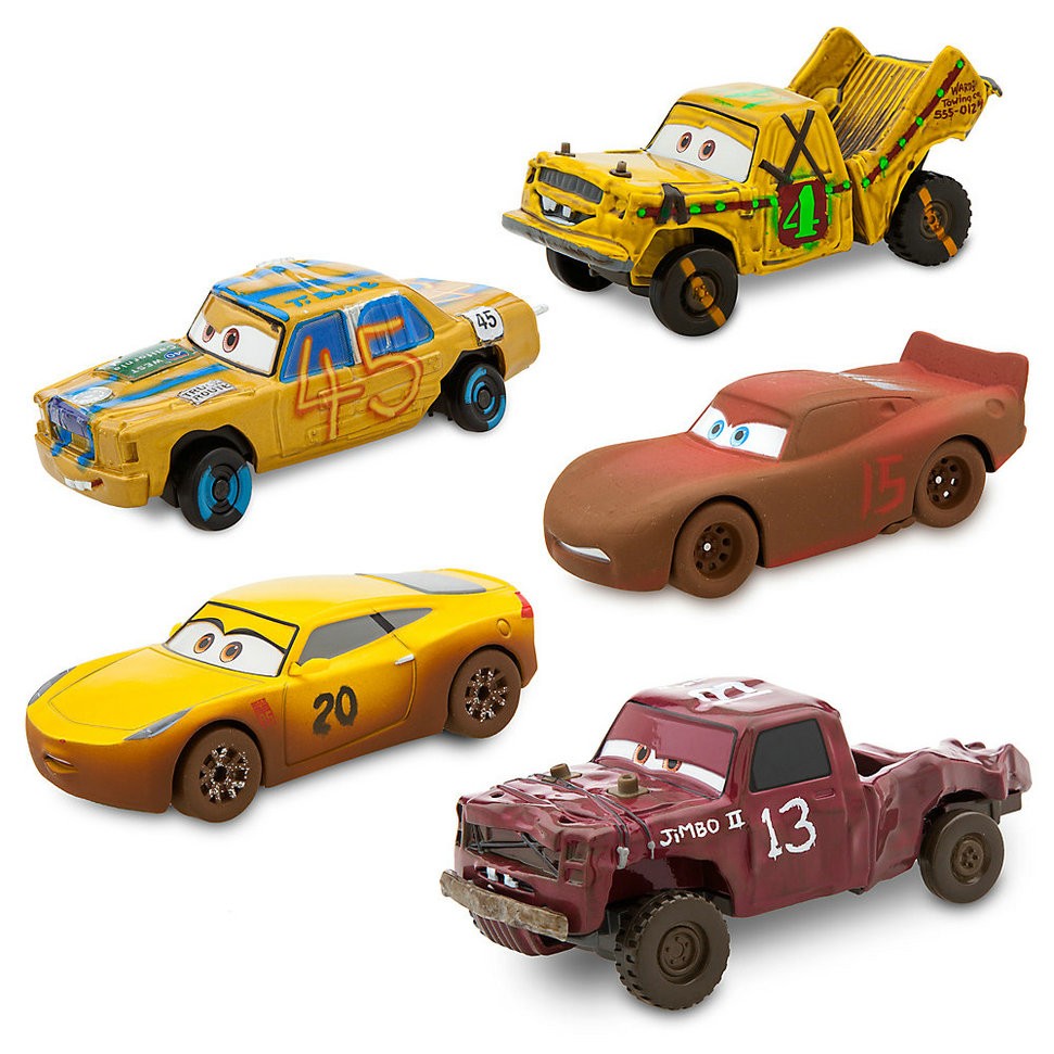 2018 Nuevo Set de 5 vehículos a escala de Disney Pixar Cars 3 - 2018 Nuevo Set de 5 vehículos a escala de Disney Pixar Cars 3-01-0
