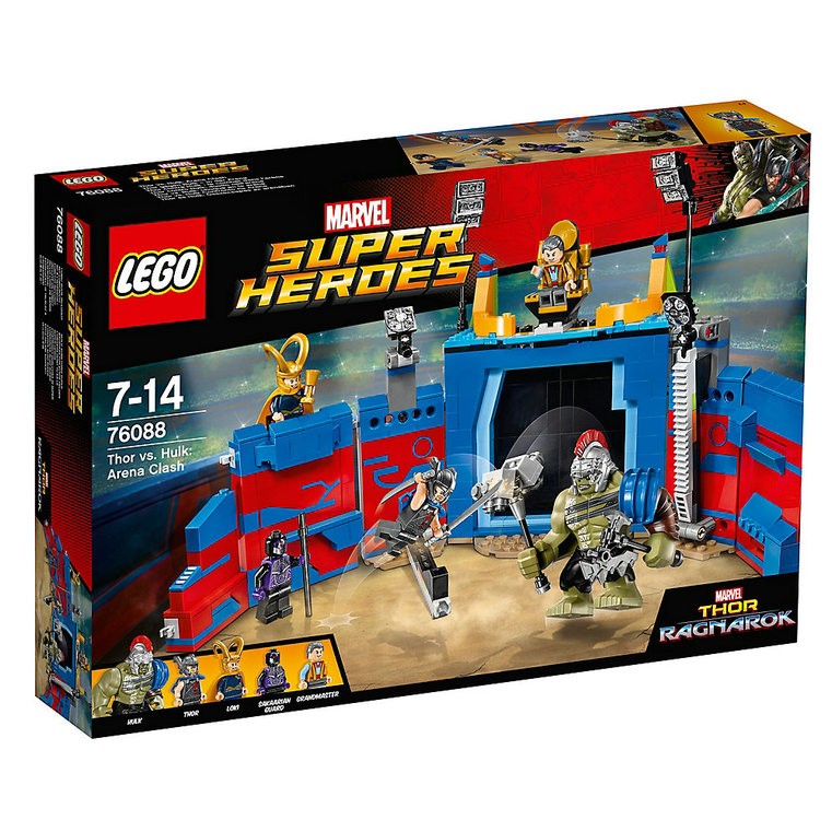 Precios de venta más bajos LEGO Vengadores Thor contra Hulk: Lucha en la arena (set 76088) - Precios de venta más bajos LEGO Vengadores Thor contra Hulk: Lucha en la arena (set 76088)-01-1