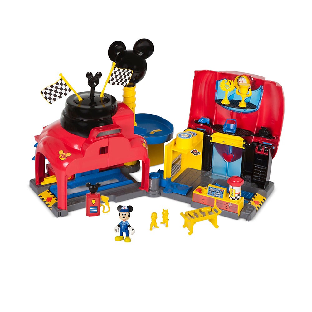 Diseño Delicado Set de garaje del bólido de Mickey Mouse - Diseño Delicado Set de garaje del bólido de Mickey Mouse-01-0