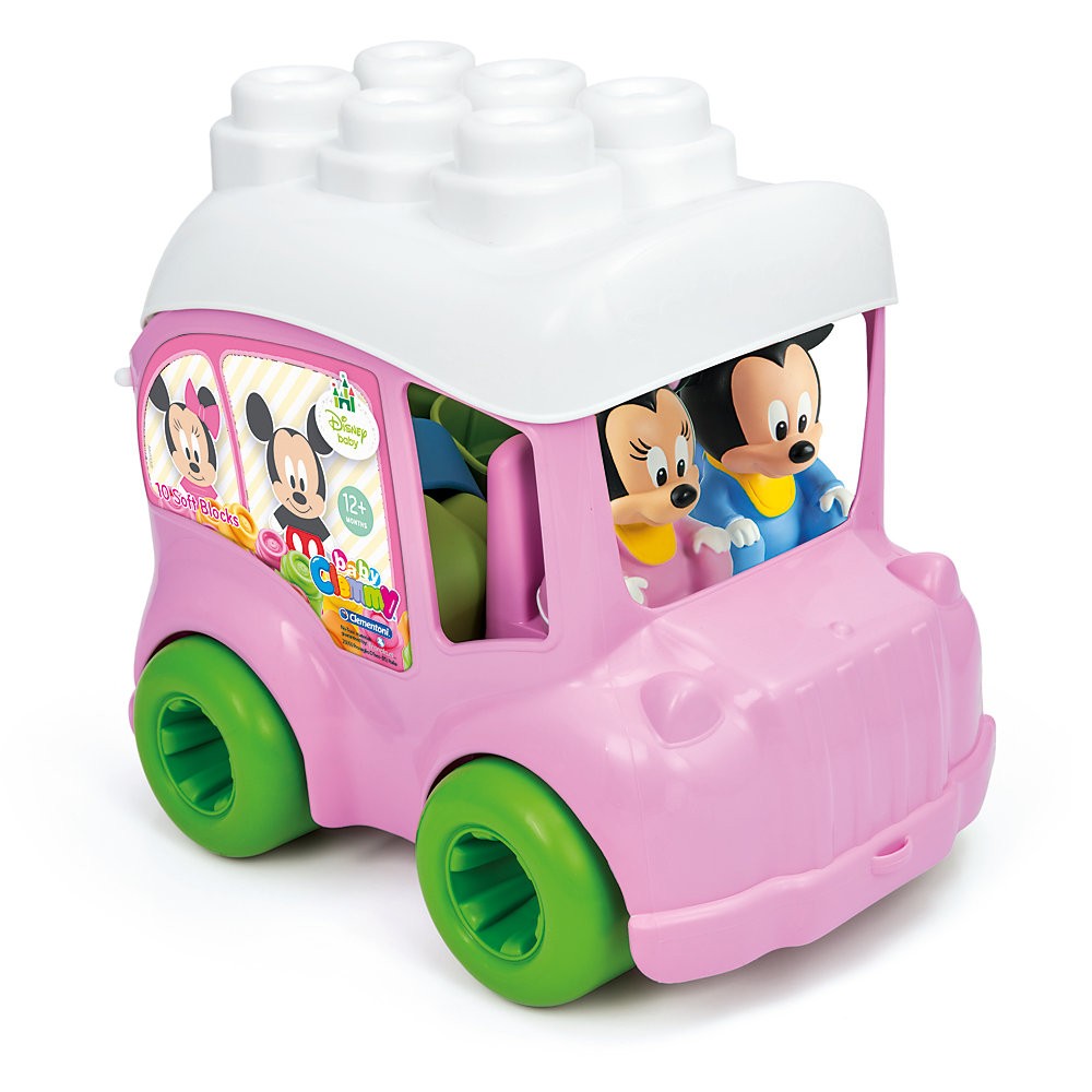 Hermoso y barato Autobús con bloques de Minnie, Baby Clementoni - Hermoso y barato Autobús con bloques de Minnie, Baby Clementoni-01-1