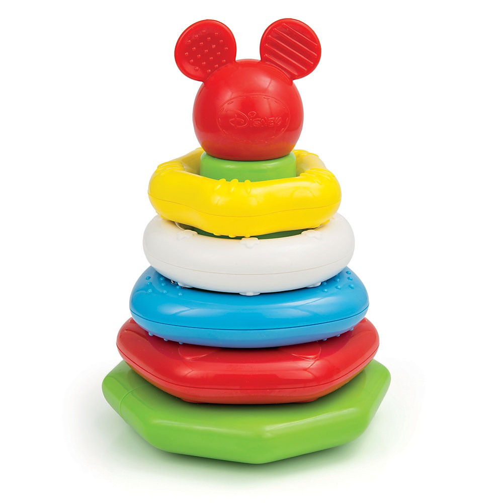 Mercancía de venta Anillos apilables de Mickey Mouse, Baby Clementoni - Mercancía de venta Anillos apilables de Mickey Mouse, Baby Clementoni-01-0