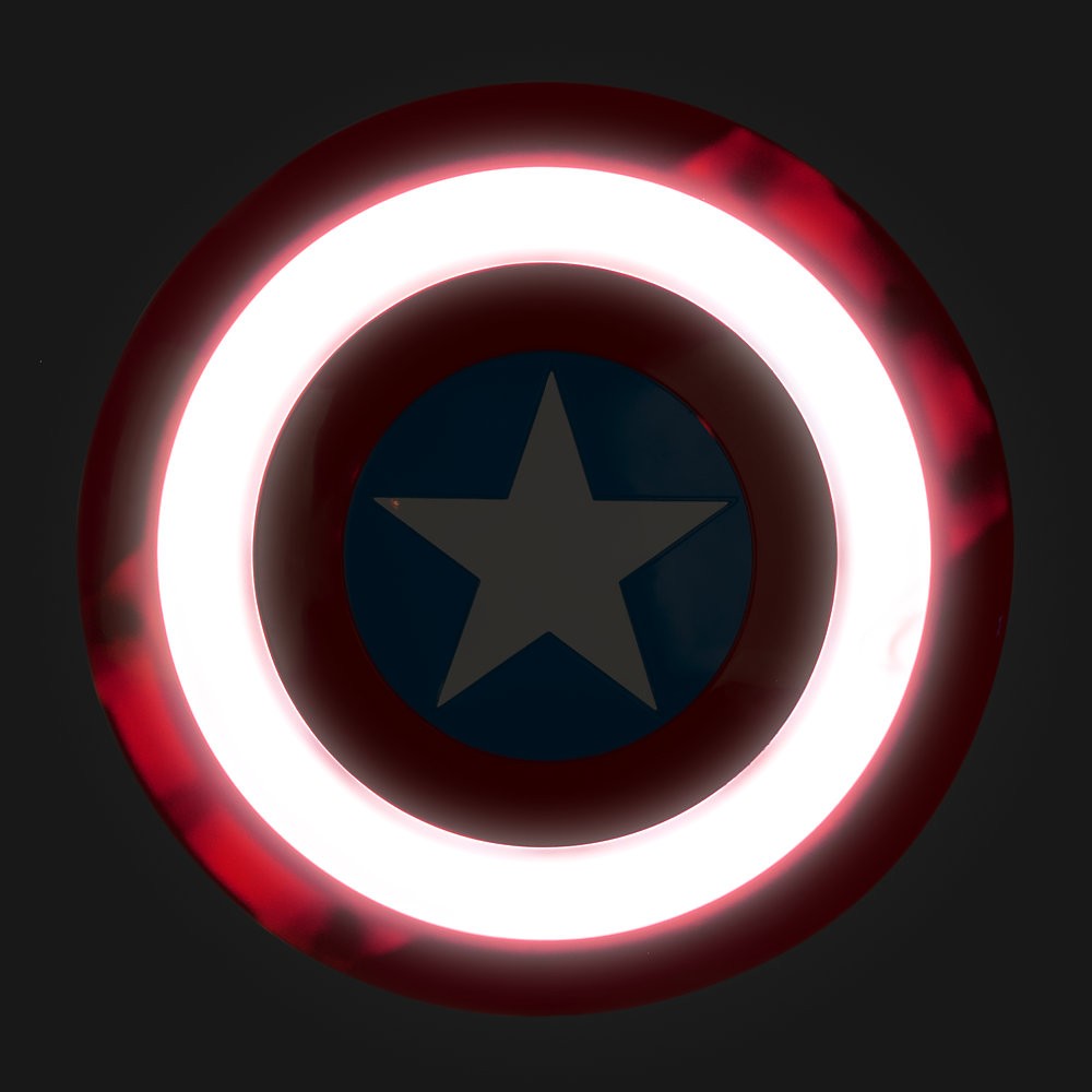 Alta calidad Juego de máscara y escudo Capitán América - Alta calidad Juego de máscara y escudo Capitán América-01-1