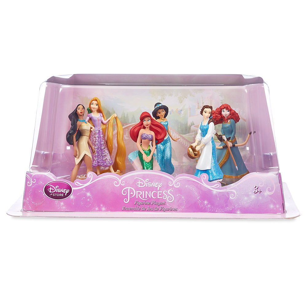 Modelo de glamour Set de figuritas princesas Disney (trajes de acción) - Modelo de glamour Set de figuritas princesas Disney (trajes de acción)-01-1
