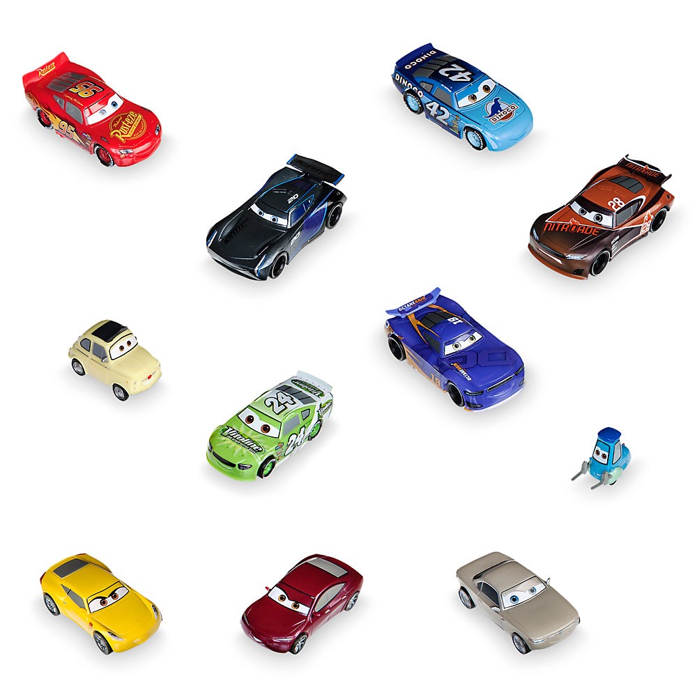 Precio pagable Set de juego exclusivo de figuritas de Disney Pixar Cars 3 - Precio pagable Set de juego exclusivo de figuritas de Disney Pixar Cars 3-01-0