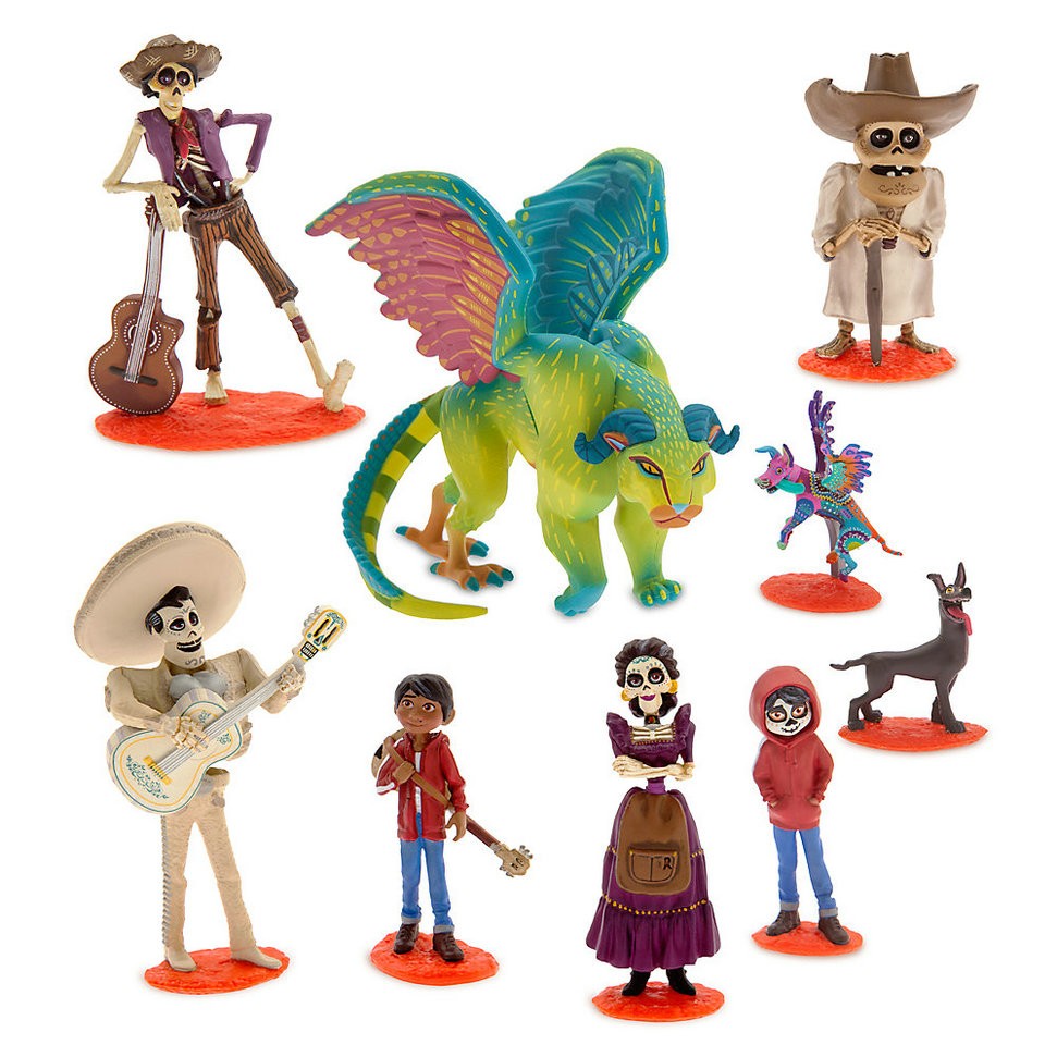 Modelos de Explosión Set exclusivo 9 figuritas Coco Disney Pixar - Modelos de Explosión Set exclusivo 9 figuritas Coco Disney Pixar-01-0