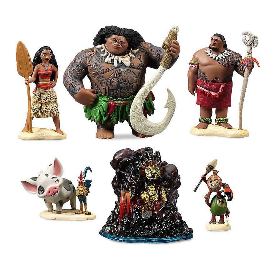 Diseño unico Set de juego figuritas Vaiana - Diseño unico Set de juego figuritas Vaiana-01-0