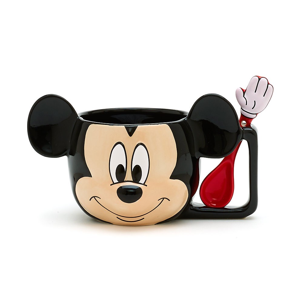 Las ventas más grandes Taza y cuchara Mickey Mouse - Las ventas más grandes Taza y cuchara Mickey Mouse-01-0