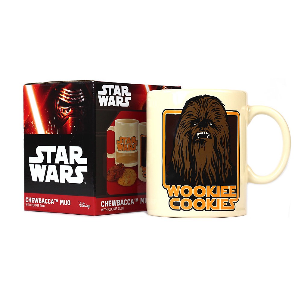 Gran venta Taza de Chewbacca con soporte para galletas, Star Wars - Gran venta Taza de Chewbacca con soporte para galletas, Star Wars-01-3