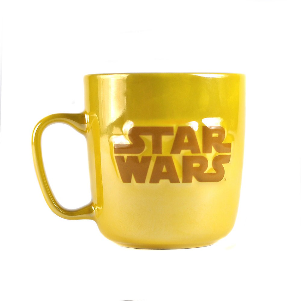 Exactamente Descuento Taza metálica con relieves de C-3PO, Star Wars - Exactamente Descuento Taza metálica con relieves de C-3PO, Star Wars-01-1