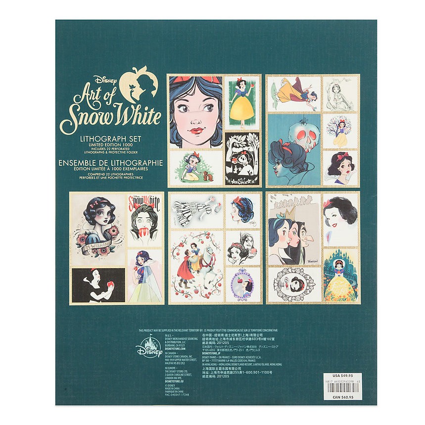 Descuentos increíbles Set litografías Art of Snow White, edición limitada (5 u.) - Descuentos increíbles Set litografías Art of Snow White, edición limitada (5 u.)-01-4