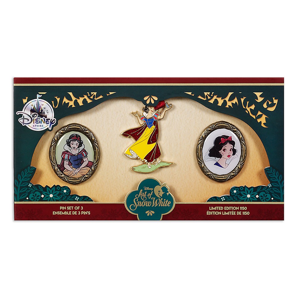 Bonito estilo Set pins Art of Snow White, edición limitada (3 u.) - Bonito estilo Set pins Art of Snow White, edición limitada (3 u.)-01-1