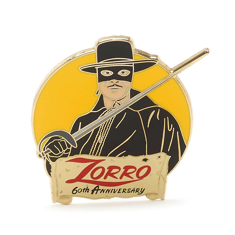 El precio más razonable Pin de edición limitada del 60.º aniversario del Zorro - El precio más razonable Pin de edición limitada del 60.º aniversario del Zorro-01-0