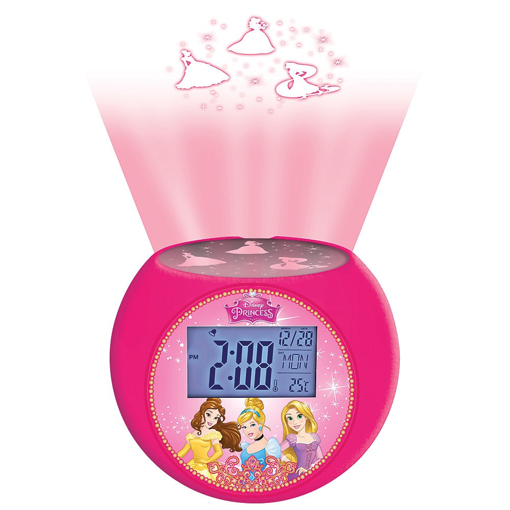 Venta caliente Reloj con radio y proyector princesa Disney - Venta caliente Reloj con radio y proyector princesa Disney-01-0