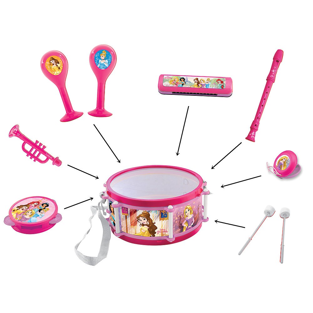 Las ventas son calientes Set de instrumentos musicales princesa Disney - Las ventas son calientes Set de instrumentos musicales princesa Disney-01-2