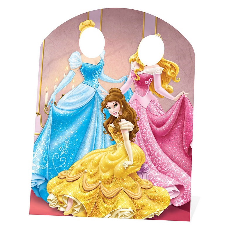 El precio más feliz Personajes troquelados sin cara princesa Disney - El precio más feliz Personajes troquelados sin cara princesa Disney-01-0