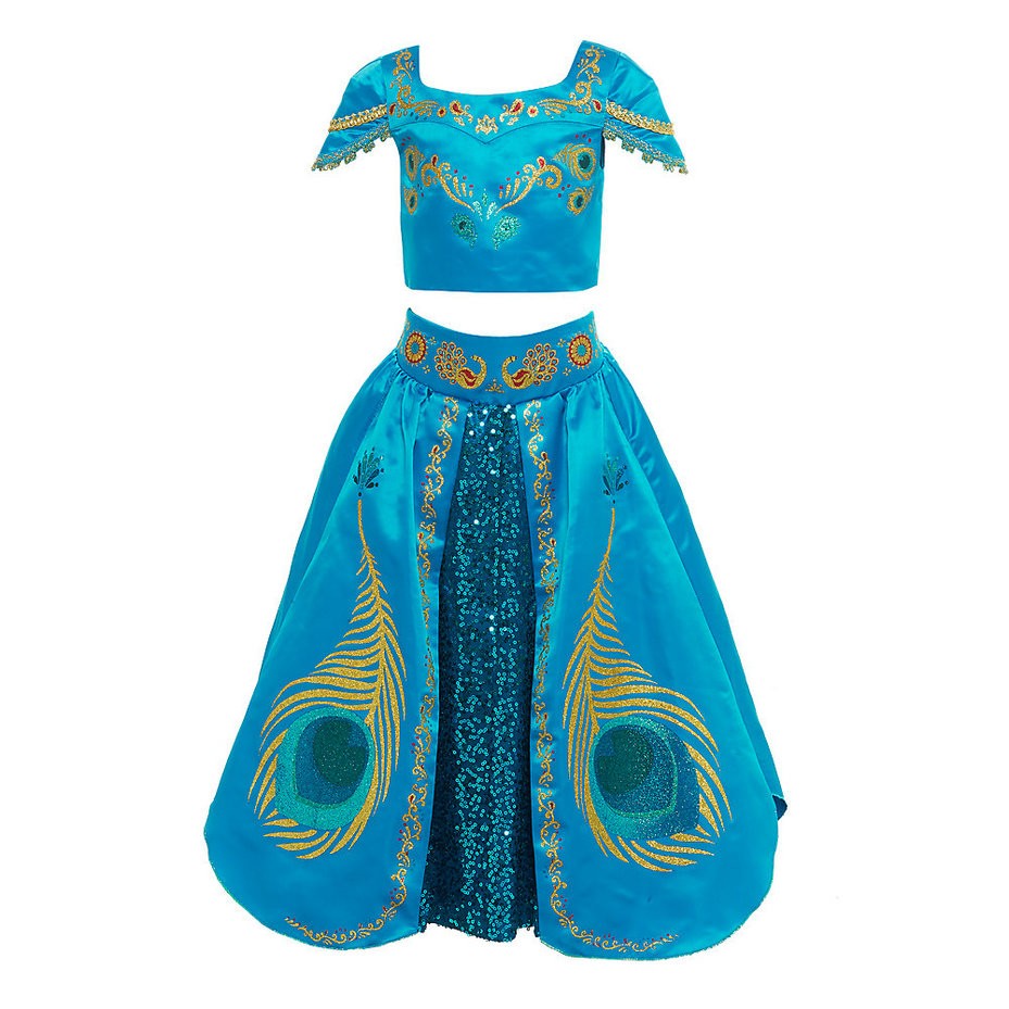 Ventas calientes Disfraz infantil exclusivo princesa Yasmín - Ventas calientes Disfraz infantil exclusivo princesa Yasmín-31