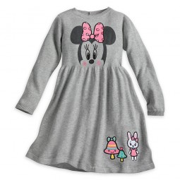 Diseño exclusivo Vestido de punto infantil de Minnie-20