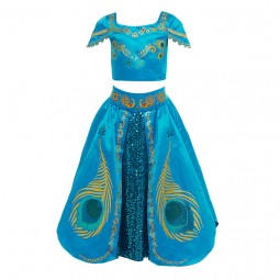 Ventas calientes Disfraz infantil exclusivo princesa Yasmín-20