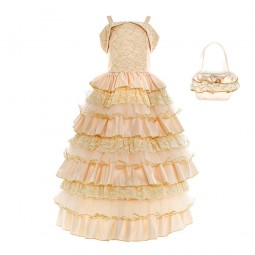 Reducción en el precio Vestido de fiesta infantil de primera calidad de Bella, La Bella y la Bestia-20