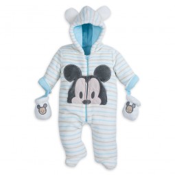 Precio bajo Pijama acolchado tipo mono de Mickey Mouse para bebé-20