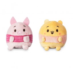 La última moda Juego de minipeluches Ufufy Pooh y Piglet, Winnie the Pooh-20