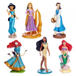 Modelo de glamour Set de figuritas princesas Disney (trajes de acción)-20