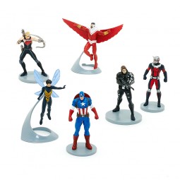 Precio razonable Set de figuritas Capitán América-20