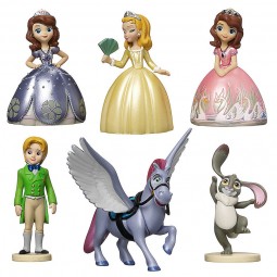 Autenticidad de la garantía Set de figuritas de la Princesa Sofía-20